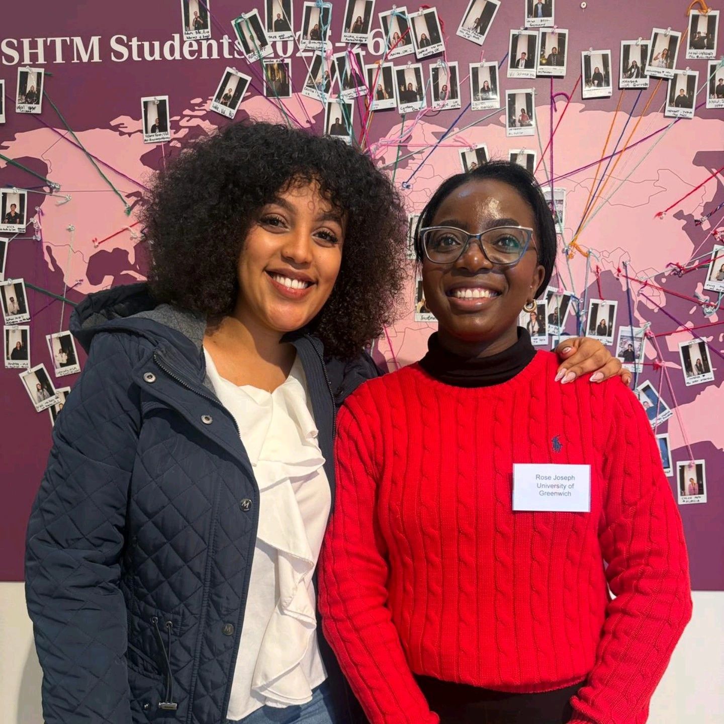 Elbethel and Rosalia reunited in the UK